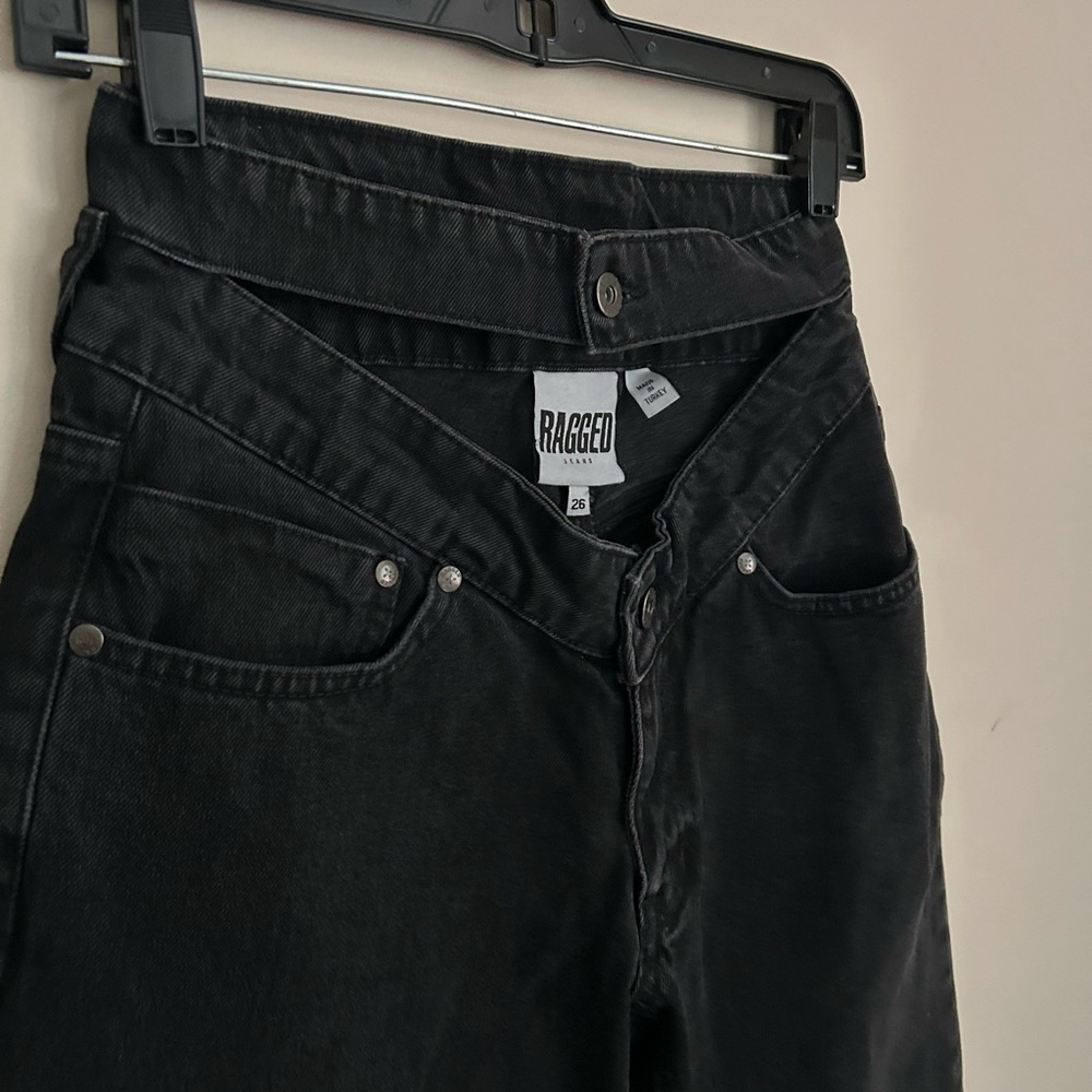 Ragged Priest Black High Waisted Jeans Size 26 — image 2 of 8